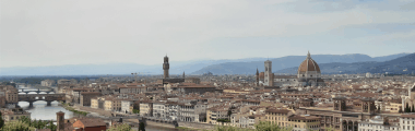 Panorama di Firenze da Piazzale Michelangelo