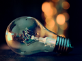 una lampadina spenta