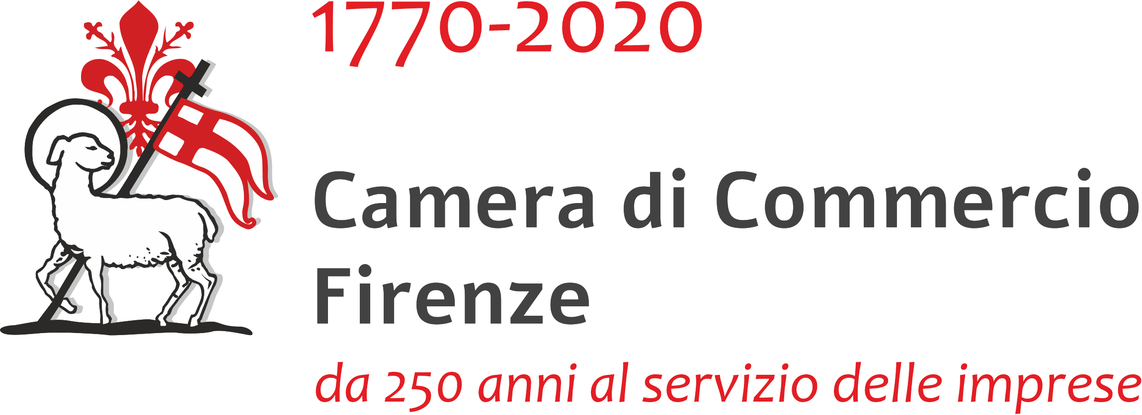  logo camerale per il 250° anniversario 