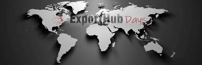 Carta del mondo con scritta "ExportHub Days"